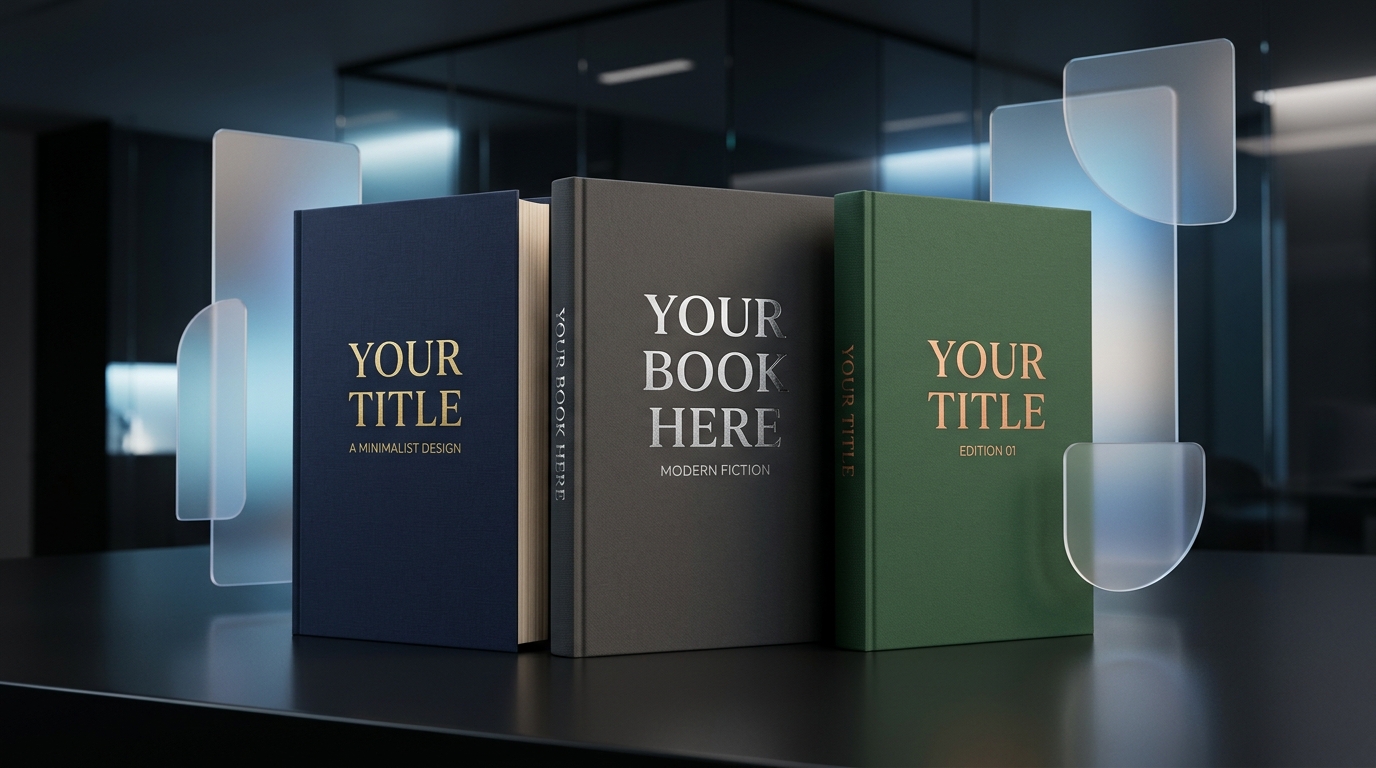 Digital Publishing Platforms & Book Launch Architectures - 3D Mockup Showcase
